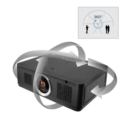 Flyin RL-K1 3D High WUXGA 3LCD Outdoor Home Theatre Projector Hoge helderheid 10000 lumen Ondersteunt 4K