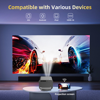 FLYIN P20 Pro 4K 350Lms 1080P Full HD Projector Auto Focus Lens LCD Lamp Android 13 Airplay Draagbare Home Theater Gebruik