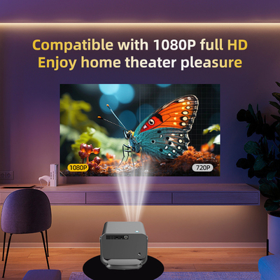 FLYIN P20 Pro 4K 350Lms 1080P Full HD Projector Auto Focus Lens LCD Lamp Android 13 Airplay Draagbare Home Theater Gebruik
