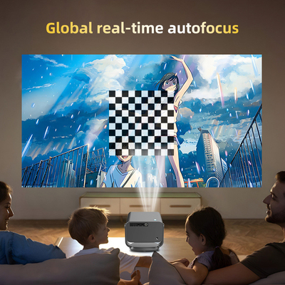 FLYIN P20 Pro 4K 350Lms 1080P Full HD Projector Auto Focus Lens LCD Lamp Android 13 Airplay Draagbare Home Theater Gebruik