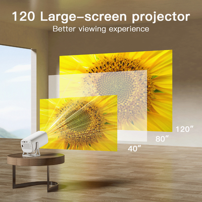 Flyin S40 Thuisbioscoop Full HD 1080P 4K-projector Spelprojector 120 ANSI Lumen Thuis TV