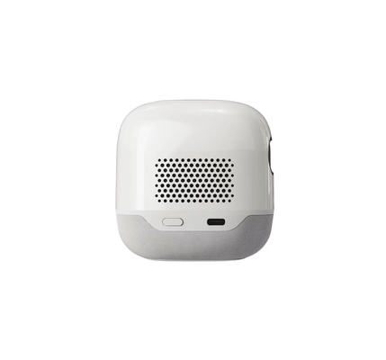 FLYIN M2 Android mini vierkant DLP projector draagbaar met ingebouwde batterij 4K buitencamper projector