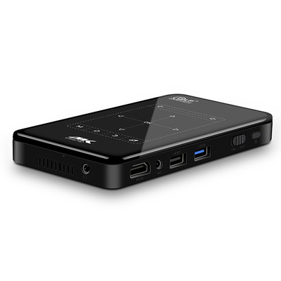FLYIN P-09II Professionele 4K Mini Projector DLP LED Lamp Projector Remote Control Stereo WiFi-Smart Home Draagbare Projector