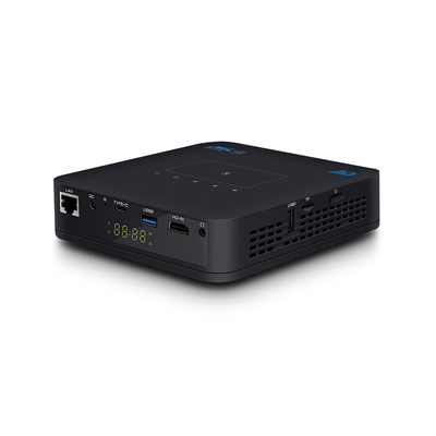 Flyin P15 1080P Full HD DLP Projector Draagbare WIFI Android 9 IOS Home Theater 4K Auto 3D Stereo Ingebouwde batterij 4 uur Handmatige scherpstelling