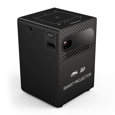 Flyin P18 Free Style Home TheaterSmart Draagbare DLP LED Mini Pocket Zwart Draadloos Aanpasbare Projector