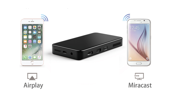Flyin S90 4K Mini Draagbare Android Smart DLP Projector WIFI Bluetooth Geactiveerd Gevormd Mobiele telefoon US Plug LED Lamp 3D Batterij