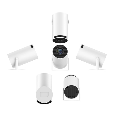 Flyin HY300 3D 4K Mini Android LED Projector 1080P Smart WiFi met Wide Angle Clarity Draagbaar en ingebouwde luidspreker