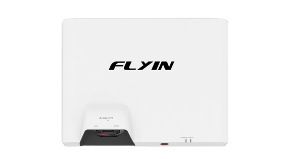 Flyin-E7U 7500 Lumens WUXGA 3LCD Laser Projector 1.6x Zoom 5000000: 1 Contrast 4K voor grote locatie kerk onderwijs