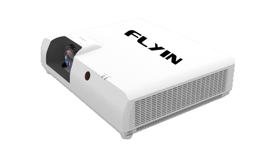Flyin-E7U 7500 Lumens WUXGA 3LCD Laser Projector 1.6x Zoom 5000000: 1 Contrast 4K voor grote locatie kerk onderwijs