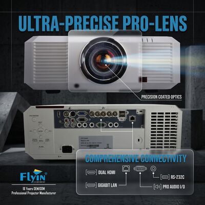3LCD 10000 lumens Outdoor 3D Mapping Projector EL-705U WUXGA 1920x1200 Grote locatie projectie