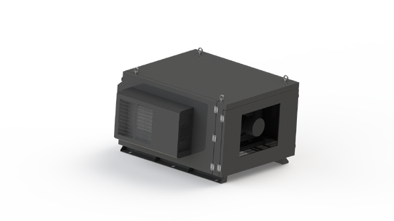 Buitenprojector Behuizing met constante temperatuur IP65 IP66 Dubbel systeem Koeling Verwarming 15-50℃ voor 5000-50000Lm-projectoren