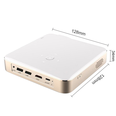 Volledige 3D BT4.0 WiFi Android de Projector RGB LEIDENE van HD 1080P 4K 150 lumen