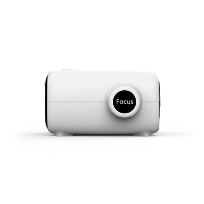 800 Lumen LCD LED HD 4K Video Projector Handmatige scherpstelling voor Home Theater