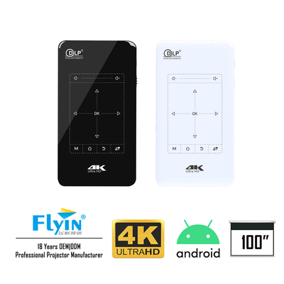 Ultra Mobiele DLP Interactieve de Projectorenzak Draagbaar Home Theater van HD 4K