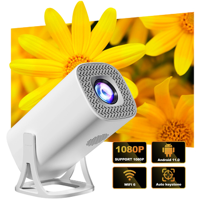 Flyin S40 Thuisbioscoop Full HD 1080P 4K-projector Spelprojector 120 ANSI Lumen Thuis TV
