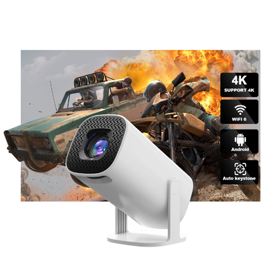FLYIN P30 4K Ultra HD 3D Draagbare LED-projector voor home theater en bioscoop