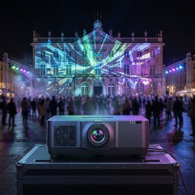 Laser 3LCD 20000 lms 1920*1200 buiten grote locatie projector 3D-mapping compatibel