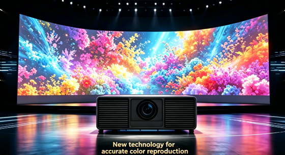 Laser DLP-projector met 13.000 lumen helderheid 4K compatibel voor gebruik op grote locaties buiten