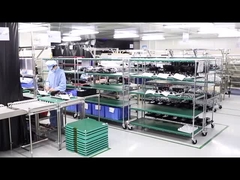 Productiestappen voor de vervaardiging van een laserprojector