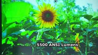 3LCD Laser Native 4K 3840X2160 Resolutie Short Throw-projector